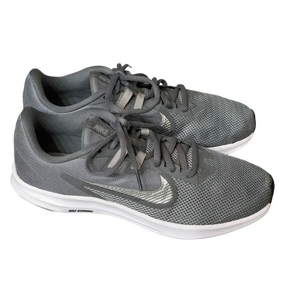 Nike Downshifter 9 Gray Running Sneakers Women’s Size 7.5 AQ7481-001 - Picture 3 of 13